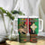 Personalised Ethiopia Tumbler With Handle Lion Of Judah Mix African Pattern - Wonder Print Shop