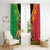 Personalised Ethiopia Window Curtain Lion Of Judah Mix African Pattern - Wonder Print Shop