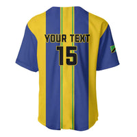 Custom Tanzania Football Baseball Jersey Sporty Style