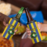 Custom Tanzania Football 4 in 1 Can Cooler Tumbler Sporty Style