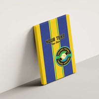 Custom Tanzania Football Canvas Wall Art Sporty Style