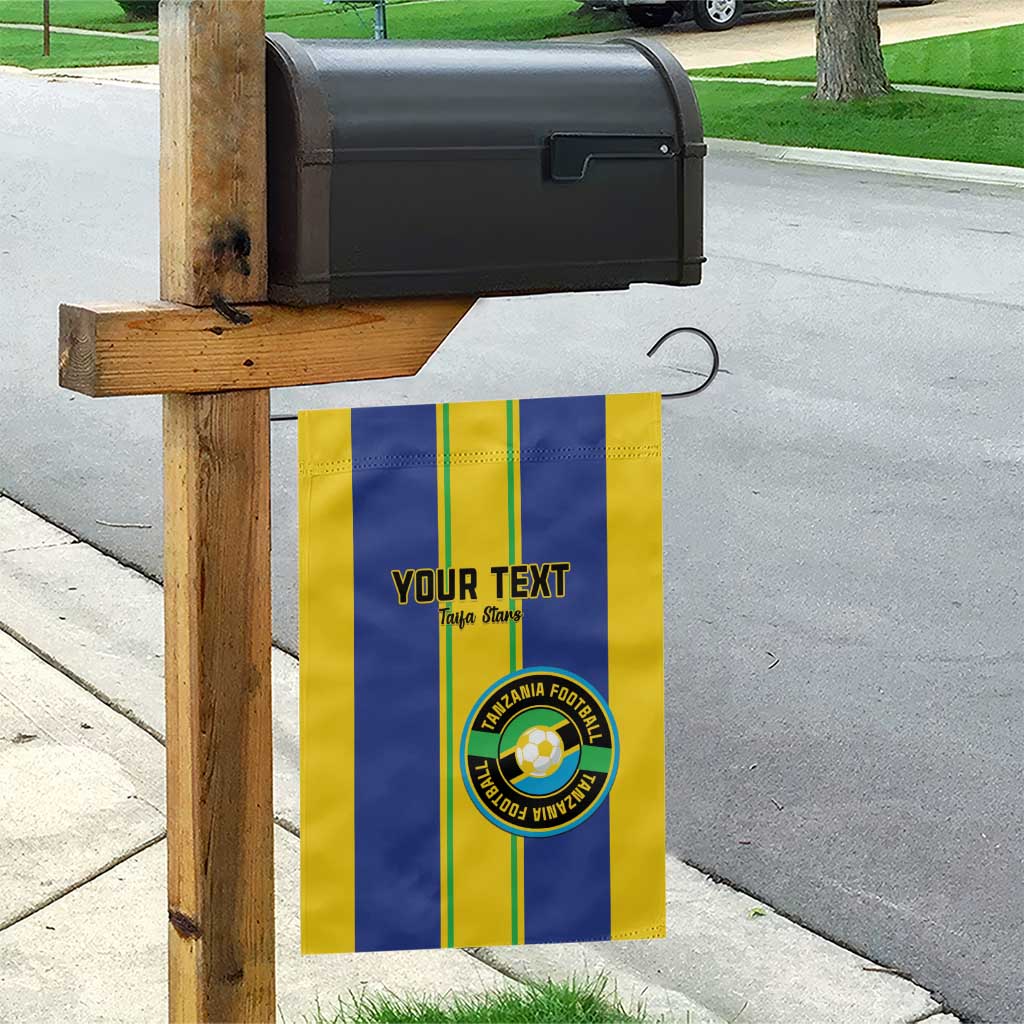 Custom Tanzania Football Garden Flag Sporty Style