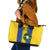 Custom Tanzania Football Leather Tote Bag Sporty Style