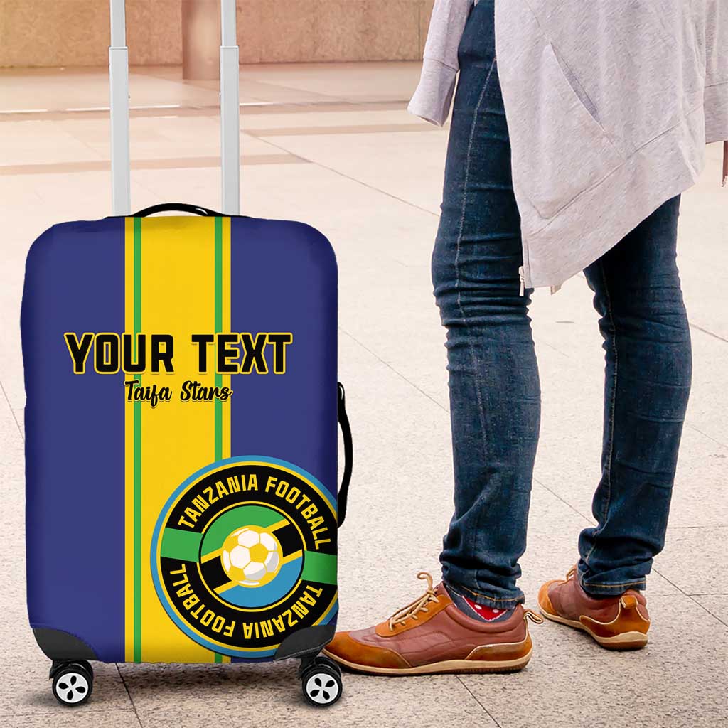 Custom Tanzania Football Luggage Cover Sporty Style