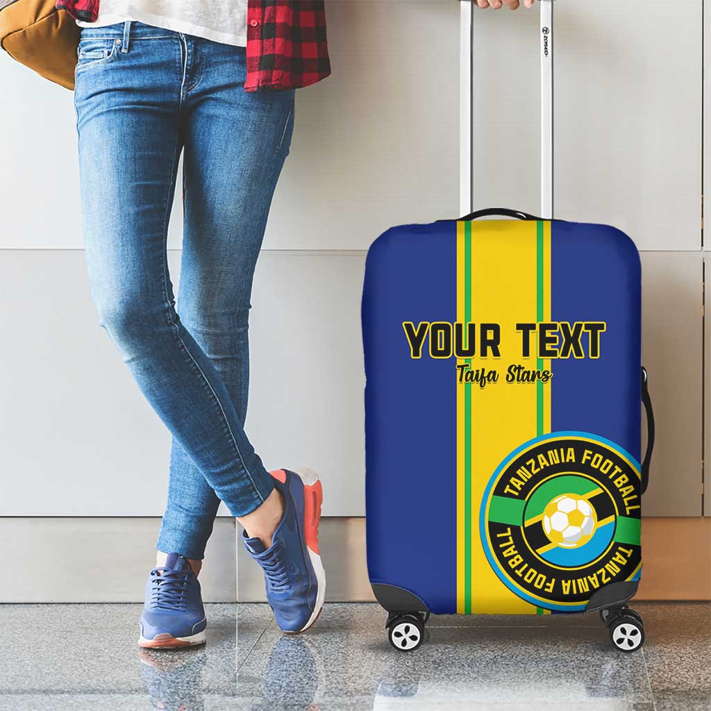 Custom Tanzania Football Luggage Cover Sporty Style