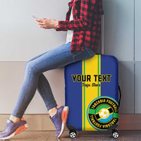 Custom Tanzania Football Luggage Cover Sporty Style