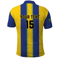 Custom Tanzania Football Polo Shirt Sporty Style