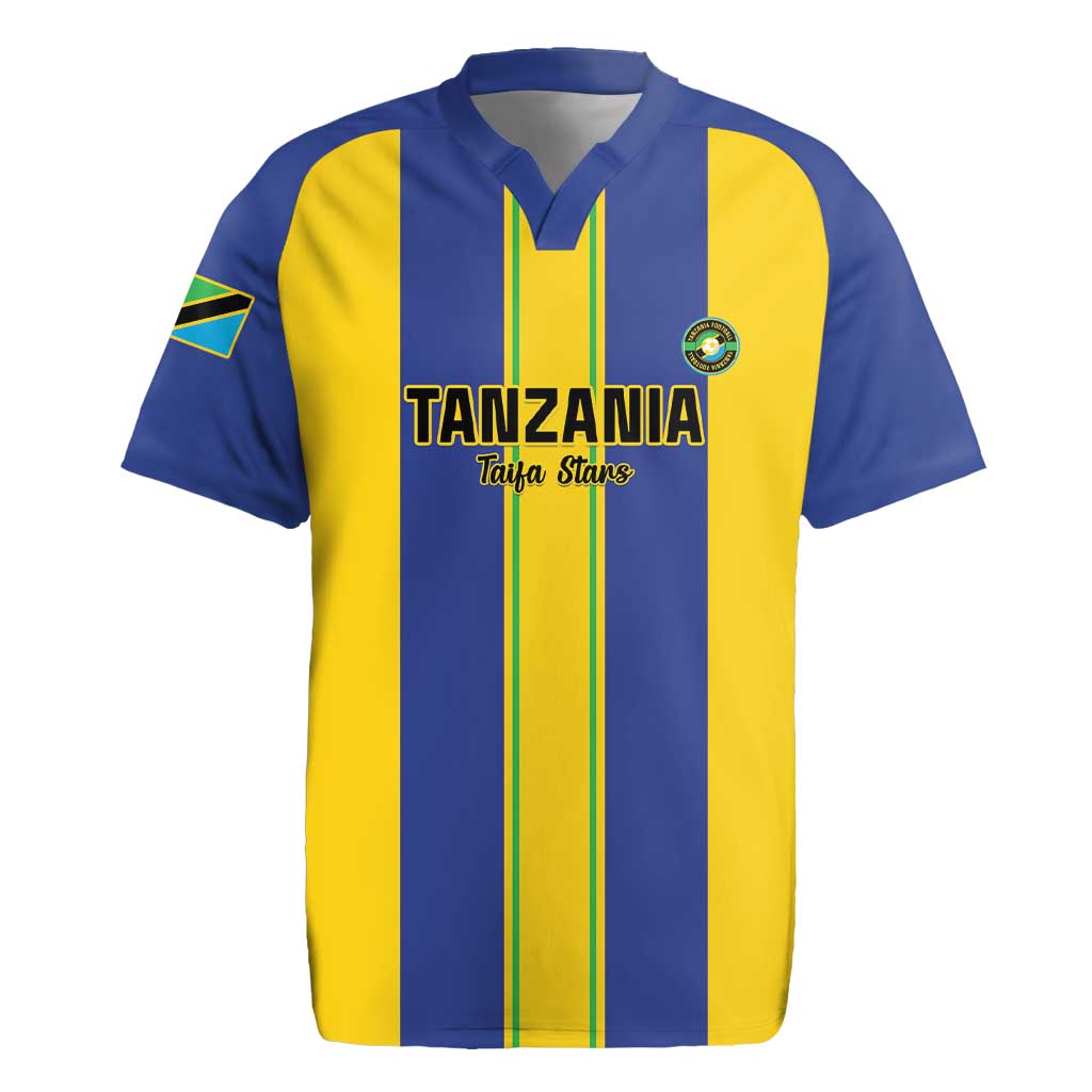 Custom Tanzania Football Rugby Jersey Sporty Style