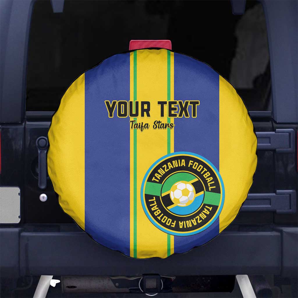 Custom Tanzania Football Spare Tire Cover Sporty Style