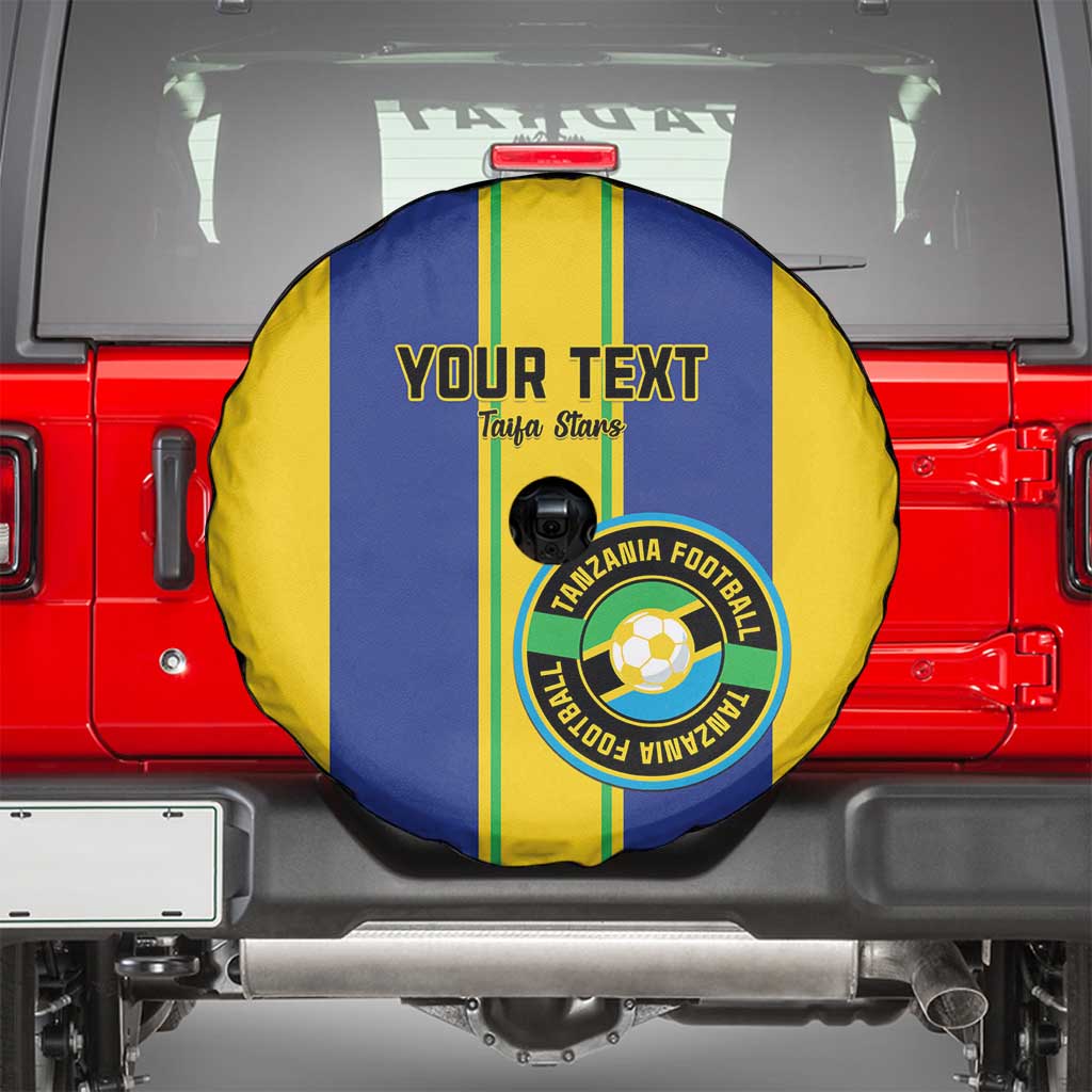 Custom Tanzania Football Spare Tire Cover Sporty Style