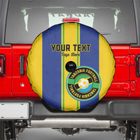 Custom Tanzania Football Spare Tire Cover Sporty Style