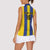 Custom Tanzania Football Women Sleeveless Polo Shirt Sporty Style