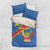 Personalised DR Congo Bedding Set Coat Of Arms African Pattern