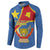 Personalised DR Congo Button Sweatshirt Coat Of Arms African Pattern