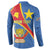 Personalised DR Congo Button Sweatshirt Coat Of Arms African Pattern