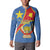 Personalised DR Congo Button Sweatshirt Coat Of Arms African Pattern