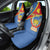 Personalised DR Congo Car Seat Cover Coat Of Arms African Pattern