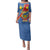 Personalised DR Congo Family Matching Puletasi and Hawaiian Shirt Coat Of Arms African Pattern