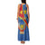 Personalised DR Congo Family Matching Tank Maxi Dress and Hawaiian Shirt Coat Of Arms African Pattern