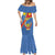Personalised DR Congo Mermaid Dress Coat Of Arms African Pattern