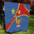 Personalised DR Congo Quilt Coat Of Arms African Pattern