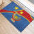 Personalised DR Congo Rubber Doormat Coat Of Arms African Pattern