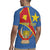 Personalised DR Congo Rugby Jersey Coat Of Arms African Pattern