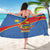 Personalised DR Congo Sarong Coat Of Arms African Pattern