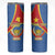 Personalised DR Congo Skinny Tumbler Coat Of Arms African Pattern