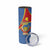 Personalised DR Congo Skinny Tumbler Coat Of Arms African Pattern