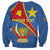Personalised DR Congo Sweatshirt Coat Of Arms African Pattern