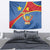 Personalised DR Congo Tapestry Coat Of Arms African Pattern