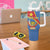 Personalised DR Congo Tumbler With Handle Coat Of Arms African Pattern