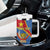 Personalised DR Congo Tumbler With Handle Coat Of Arms African Pattern