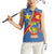 Personalised DR Congo Women Sleeveless Polo Shirt Coat Of Arms African Pattern