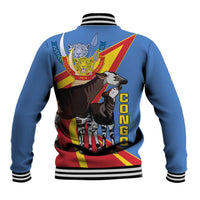 DR Congo Okapi Baseball Jacket With Coat Of Arms