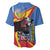 DR Congo Okapi Baseball Jersey With Coat Of Arms