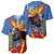 DR Congo Okapi Baseball Jersey With Coat Of Arms