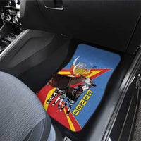 DR Congo Okapi Car Mats With Coat Of Arms