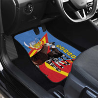 DR Congo Okapi Car Mats With Coat Of Arms