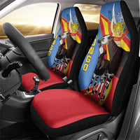 DR Congo Okapi Car Seat Cover With Coat Of Arms