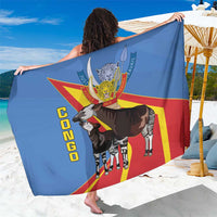 DR Congo Okapi Sarong With Coat Of Arms