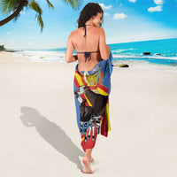 DR Congo Okapi Sarong With Coat Of Arms