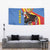 DR Congo Okapi Tapestry With Coat Of Arms