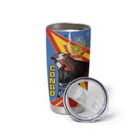 DR Congo Okapi Tumbler Cup With Coat Of Arms