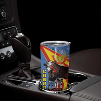 DR Congo Okapi Tumbler Cup With Coat Of Arms