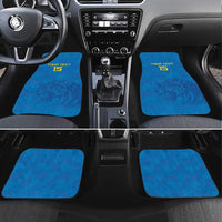 Custom DR Congo Football Car Mats Go Les Léopards