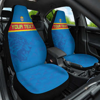 Custom DR Congo Football Car Seat Cover Go Les Léopards
