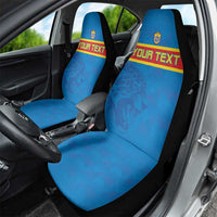 Custom DR Congo Football Car Seat Cover Go Les Léopards