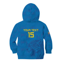 Custom DR Congo Football Kid Hoodie Go Les Léopards
